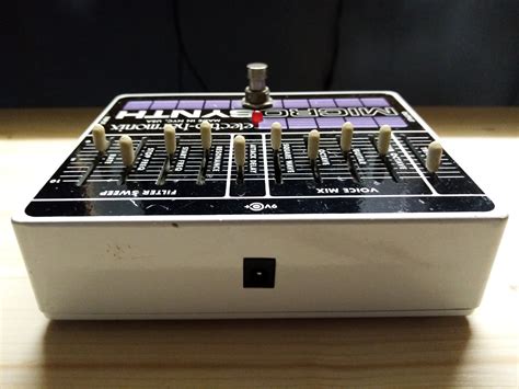 electro harmonix micro synthesizer effects box|electro Harmonix micro synth bass.